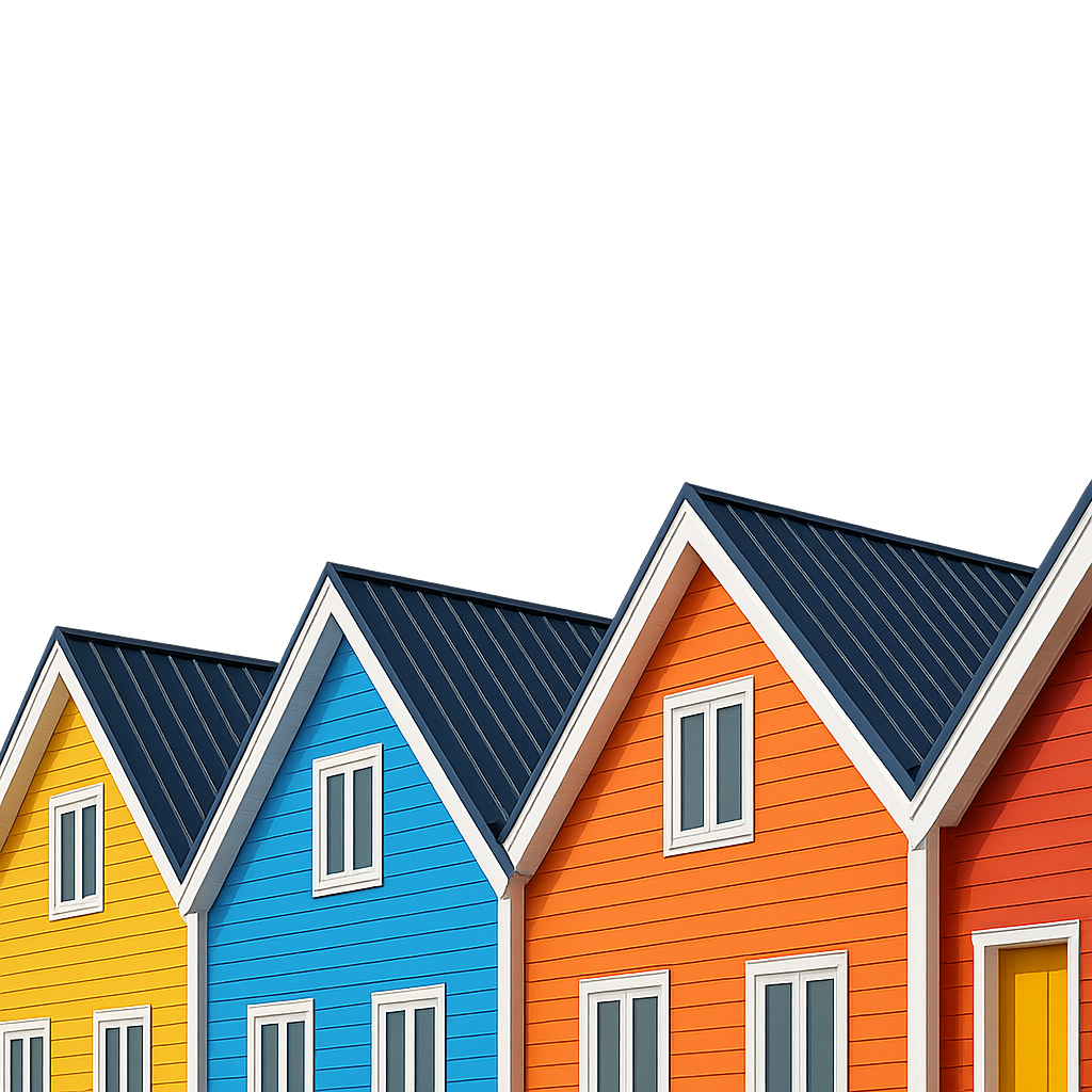 Colorful houses